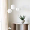 Hot House Nordic CONVENTRY Suspension ronde en soie ø25cm