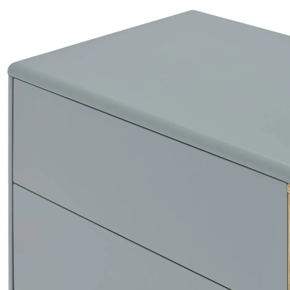 Best Teulat CORVO Buffet 1 porte 6 tiroirs en bois L180cm