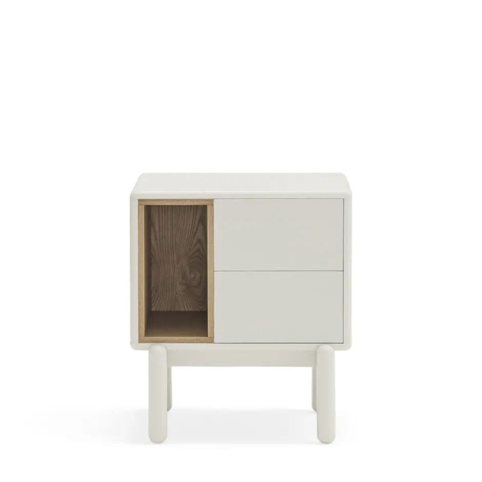 Clearance Teulat CORVO Table de chevet en bois