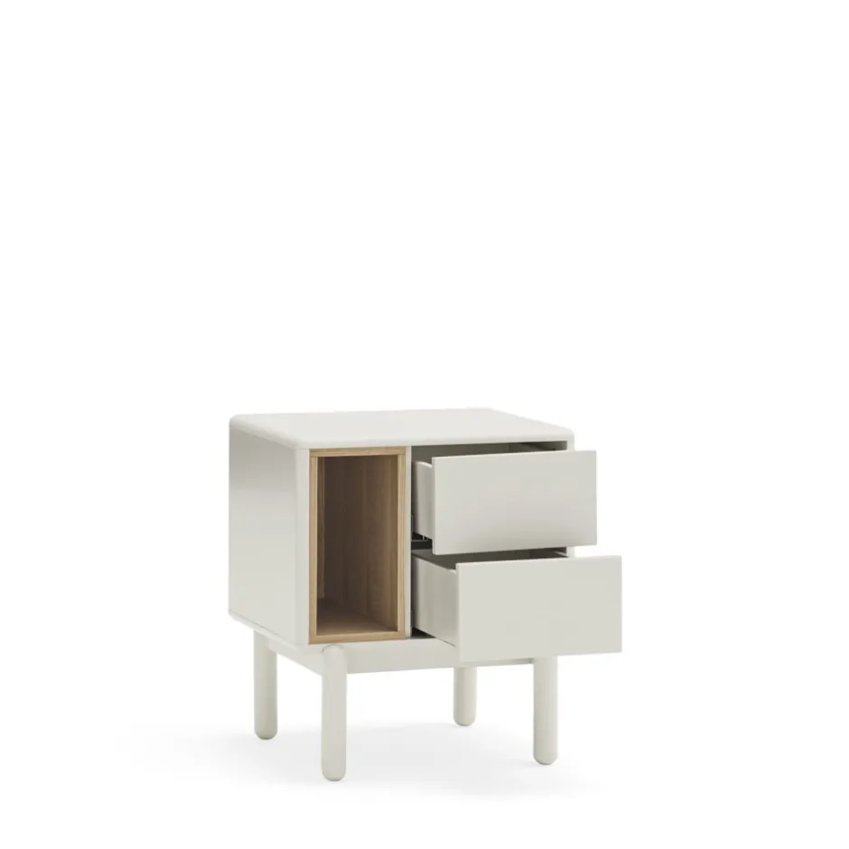 Clearance Teulat CORVO Table de chevet en bois
