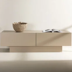 Best Venture Home CUENCA Meuble TV 2 portes battantes en bois L160cm