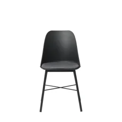 Sale No name CURVI Lot de 2 chaises en plastique et métal