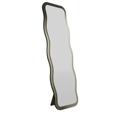 Outlet Drawer CURVI Miroir sur pieds en bois 50x160cm