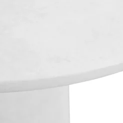 Best Woood DAMON Table à manger en fibre d'argile ø100cm