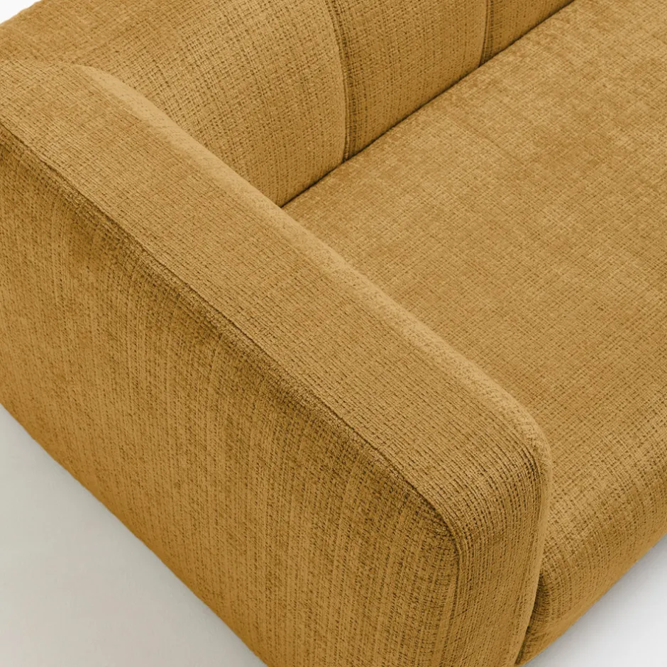 Sale Drawer DANAE Canapé convertible 4 places en tissu chenille