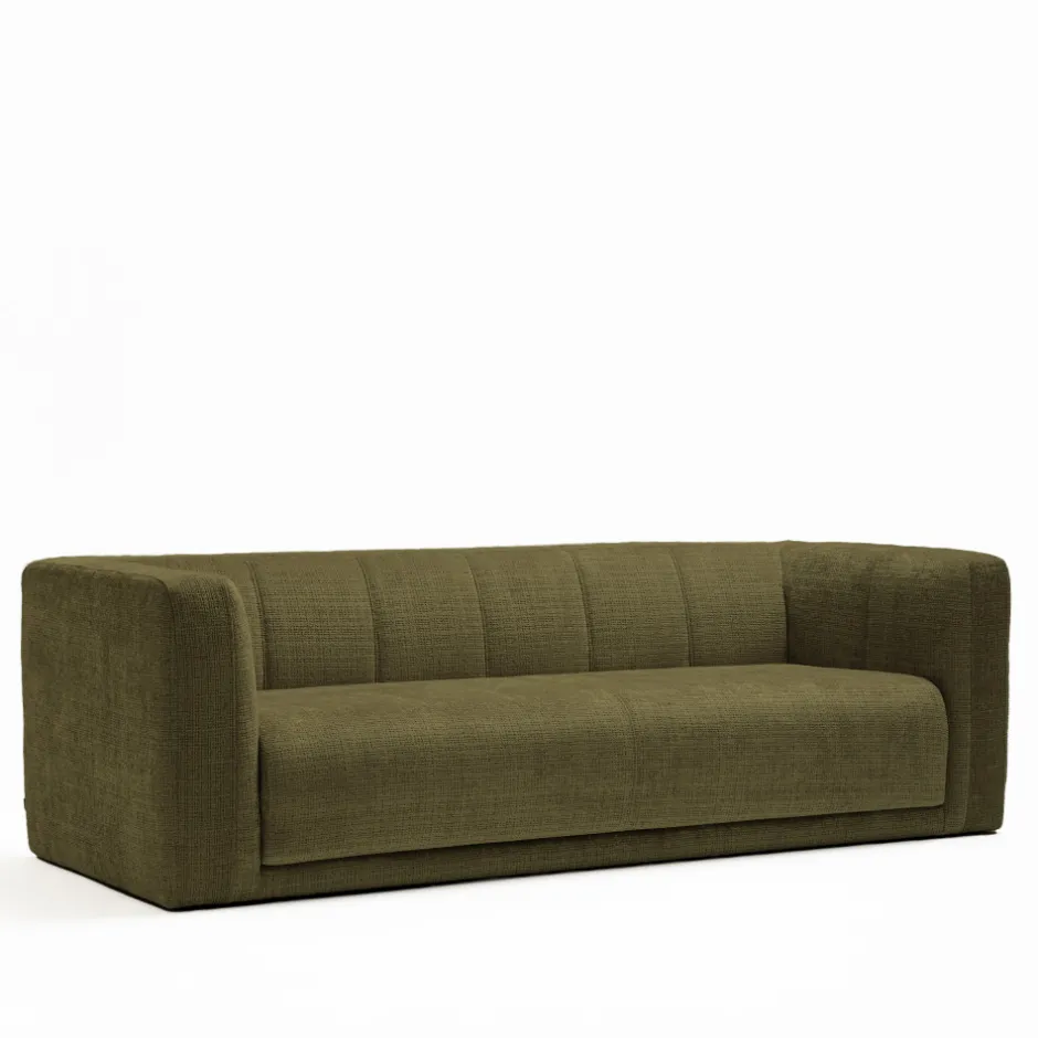 Sale Drawer DANAE Canapé convertible 4 places en tissu chenille