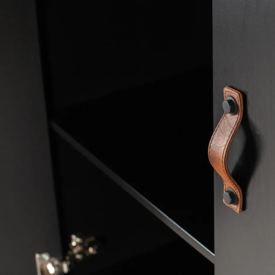 Woood DIAN Armoire vestiaire pour enfant 2 portes 2 tiroirs