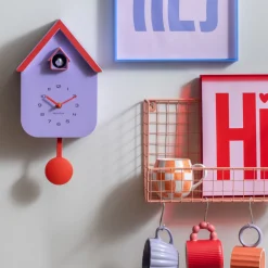 Sale Karlsson DUPLA COLOR CUCKOO Horloge murale en métal avec coucou