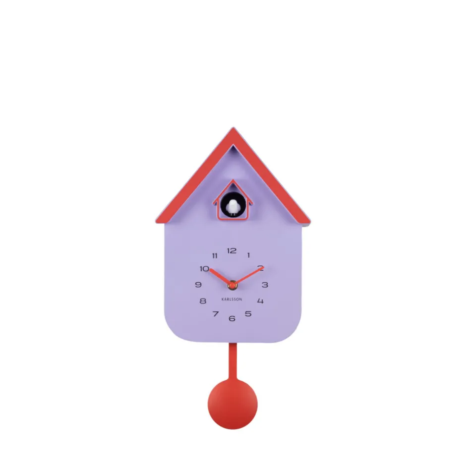 Sale Karlsson DUPLA COLOR CUCKOO Horloge murale en métal avec coucou