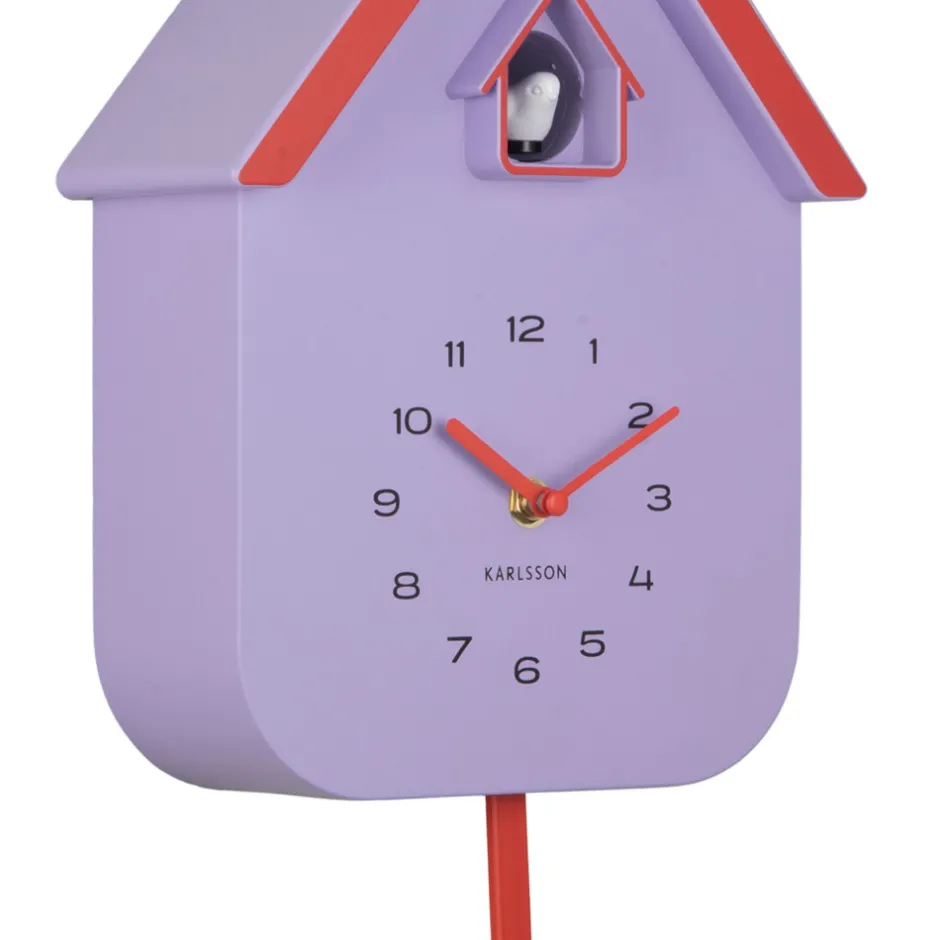 Sale Karlsson DUPLA COLOR CUCKOO Horloge murale en métal avec coucou