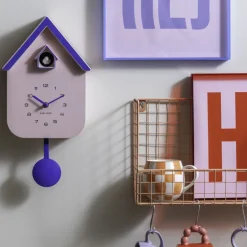 Sale Karlsson DUPLA COLOR CUCKOO Horloge murale en métal avec coucou