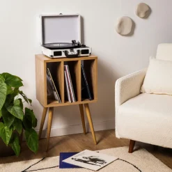 New Drawer ELVDAL Meuble de rangement vinyles en bois