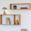 Best House Nordic EMBER Étagère murale en bambou L70cm