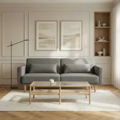 Hot Drawer EMMA Canapé convertible 3 places en tissu