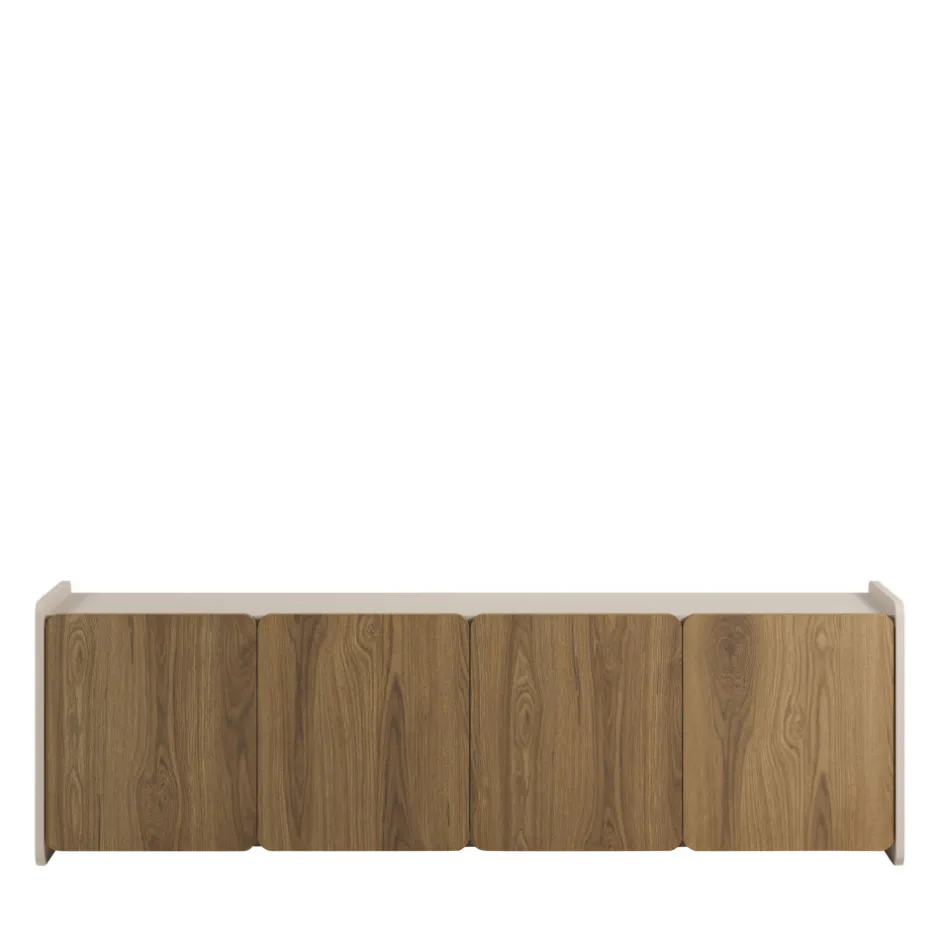 Best Drawer ENARA Meuble TV 4 portes en bois L180cm