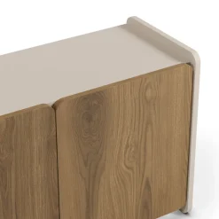 Best Drawer ENARA Meuble TV 4 portes en bois L180cm