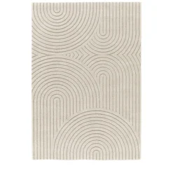 Online Drawer ESTEBAN Tapis contemporain à motif géométrique