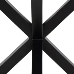 Sale Drawer EURAME Table à manger 4 places ronde en céramique et métal