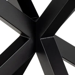 New Drawer EURAME Table à manger extensible 6 à 8 places en céramique et métal 168-210x90cm