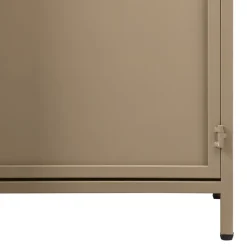 Sale Woood EXHIBIT Vitrine 2 portes en métal H170cm