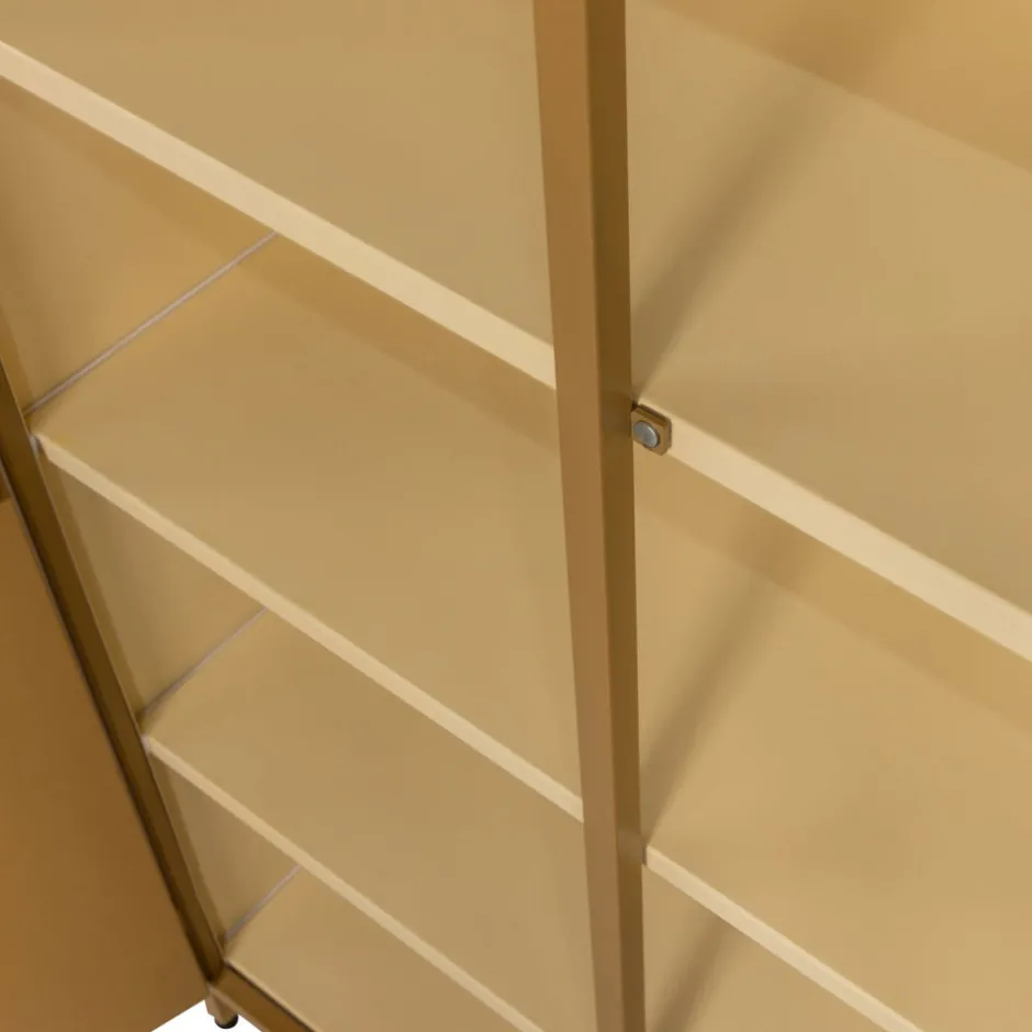 Clearance Woood EXHIBIT XL Vitrine 2 portes en métal H200cm