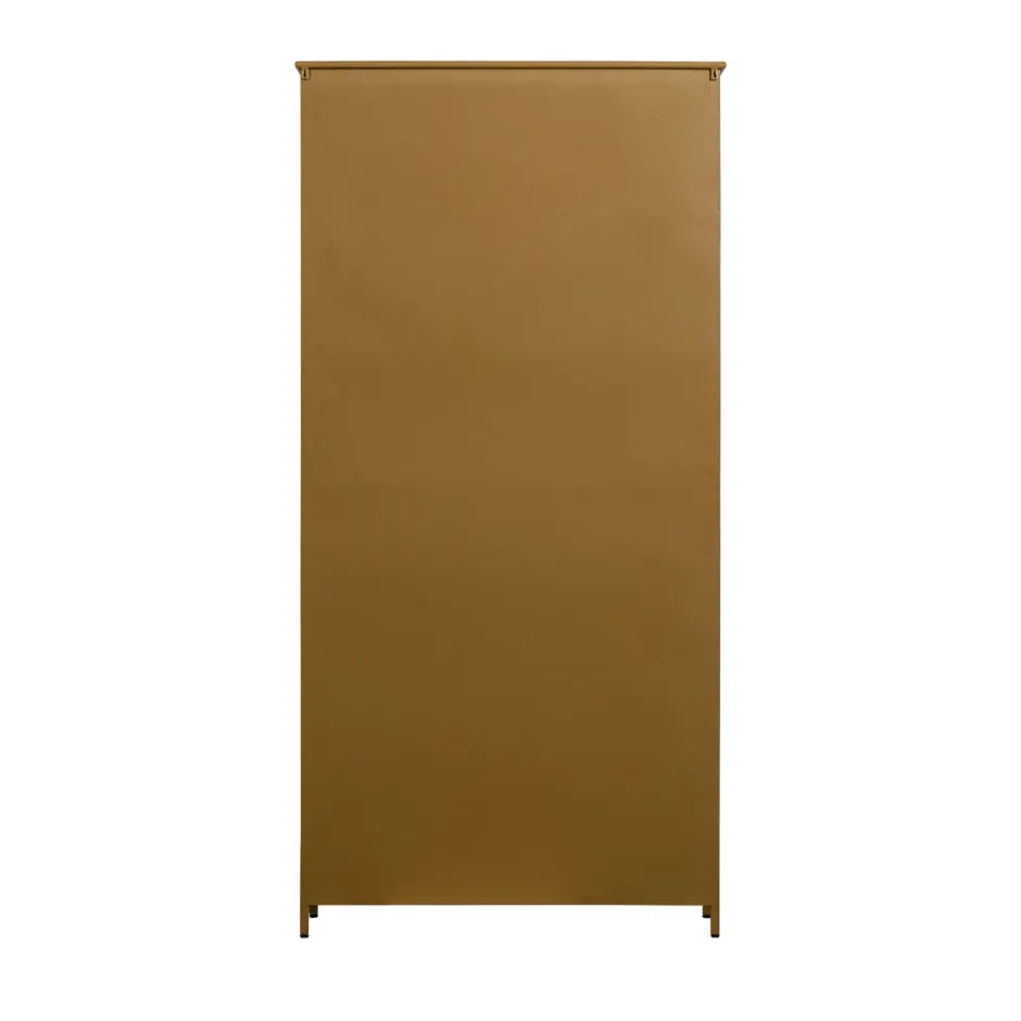 Clearance Woood EXHIBIT XL Vitrine 2 portes en métal H200cm