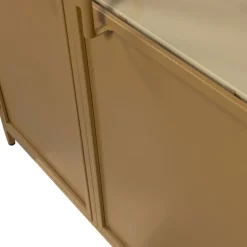 Clearance Woood EXHIBIT XL Vitrine 2 portes en métal H200cm
