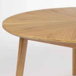 Discount No name FABIO Table basse d'appoint ronde en bois ø80cm
