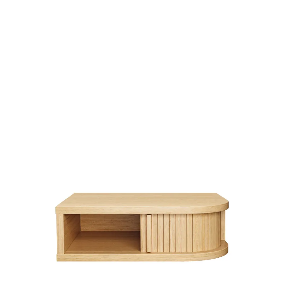 Online Woodman FARSTA TAMBOUR Table de chevet murale en bois