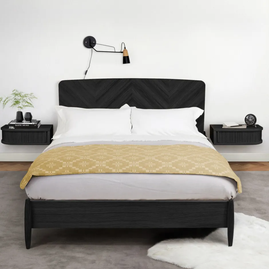 Online Woodman FARSTA TAMBOUR Table de chevet murale en bois