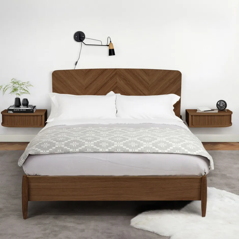 Online Woodman FARSTA TAMBOUR Table de chevet murale en bois