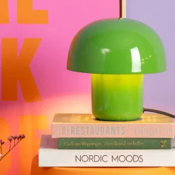 Best Leitmotiv FAT MUSHROOM MINI Lampe à poser champignon en métal