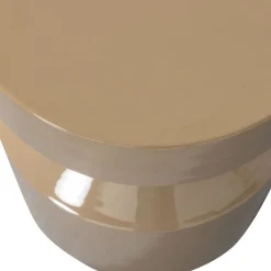 Outlet Woood FERRY Table d'appoint ronde en métal ø30cm