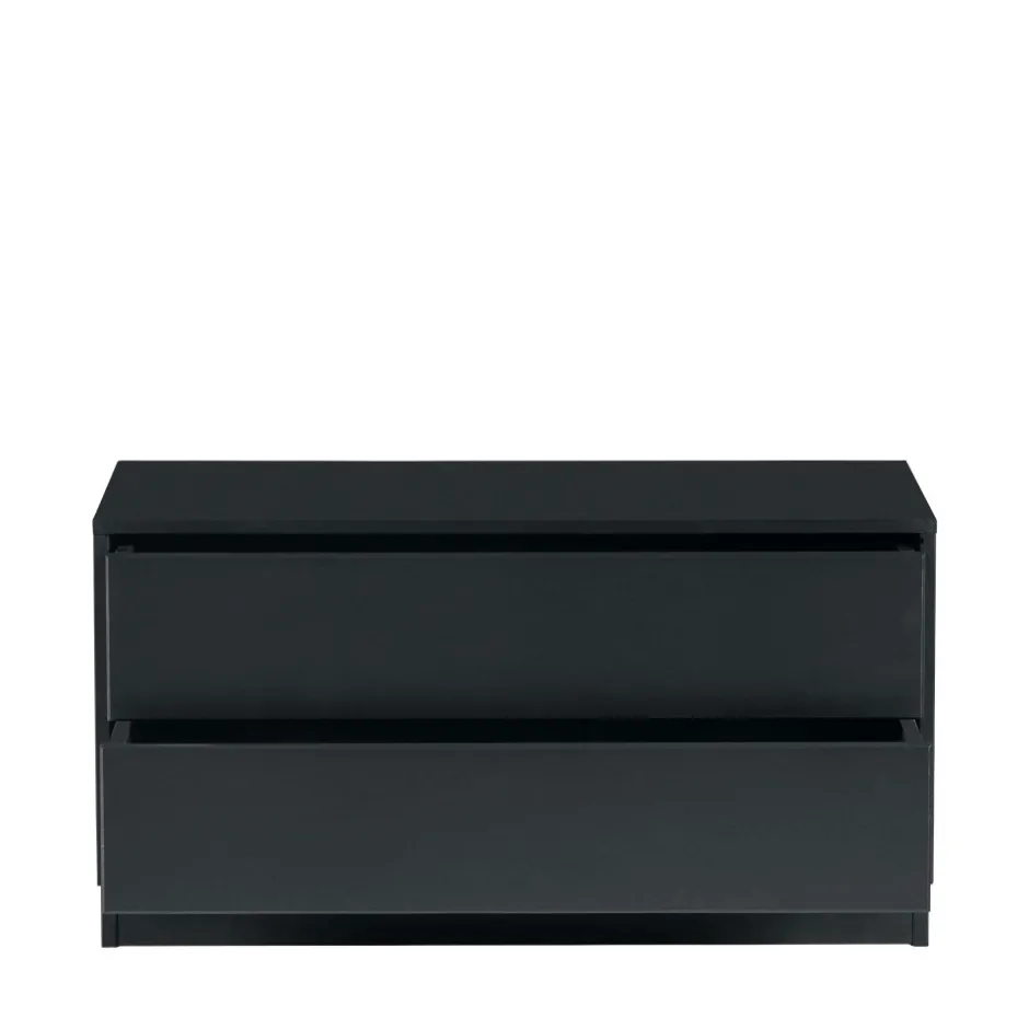 Clearance Woood FINCA Meuble TV en bois massif de pin L75cm