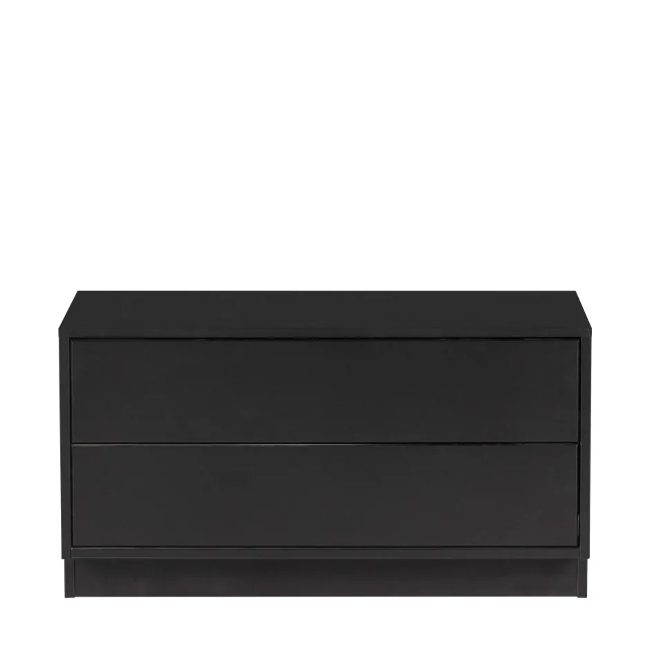 Clearance Woood FINCA Meuble TV en bois massif de pin L75cm