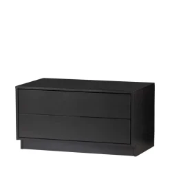 Clearance Woood FINCA Meuble TV en bois massif de pin L75cm