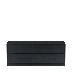 Clearance Woood FINCA Meuble TV en bois massif de pin L100cm