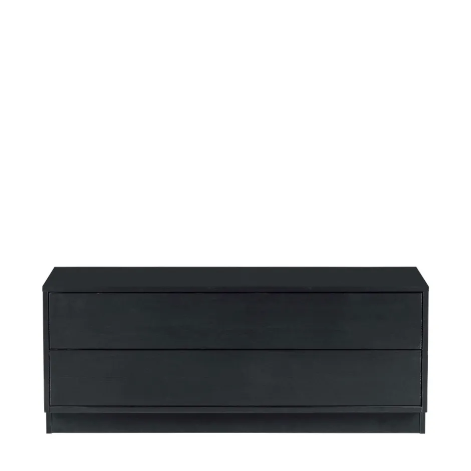 Clearance Woood FINCA Meuble TV en bois massif de pin L100cm