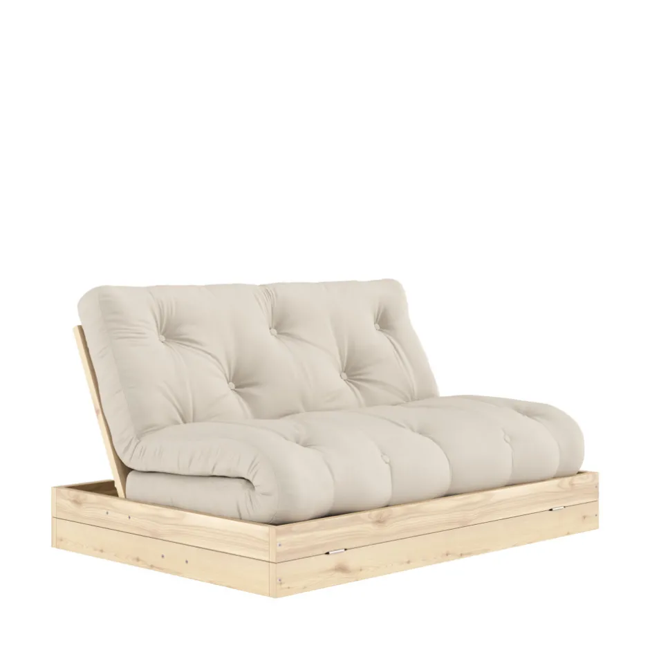 Discount Karup Design FLIP Canapé convertible 2,5 places en tissu et bois