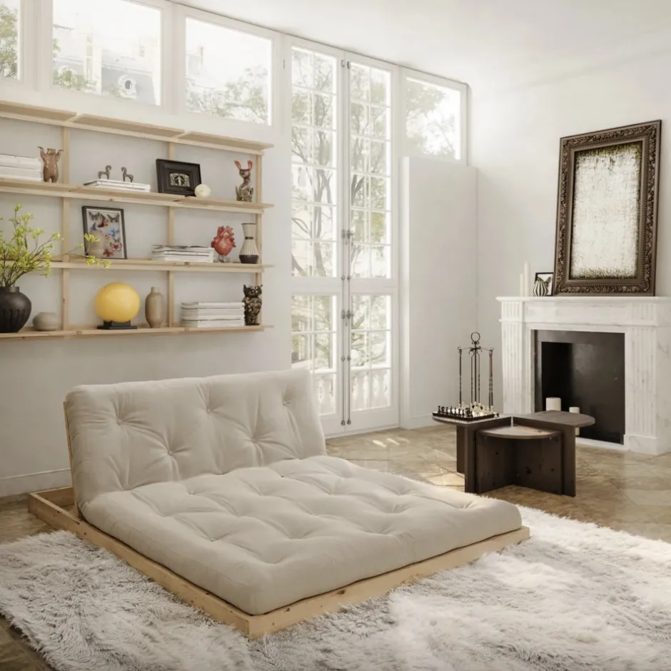 Discount Karup Design FLIP Canapé convertible 2,5 places en tissu et bois