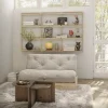 Clearance Karup Design FLIP Canapé convertible 2,5 places en lin et bois