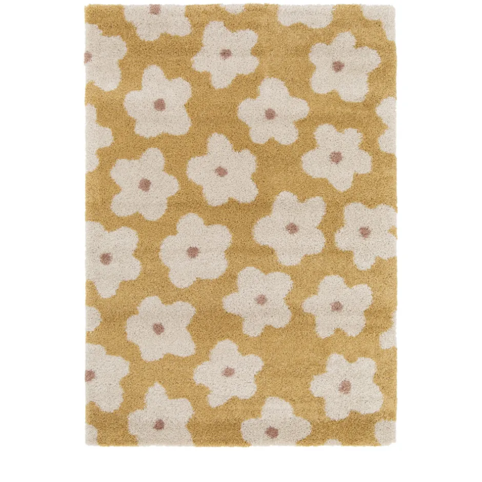 Online Drawer FLORA II Tapis contemporain à motif floral