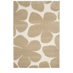 Sale Drawer FLOW Tapis contemporain à motif floral en relief