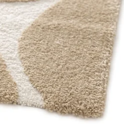 Sale Drawer FLOW Tapis contemporain à motif floral en relief