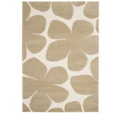 Sale Drawer FLOW Tapis contemporain à motif floral en relief