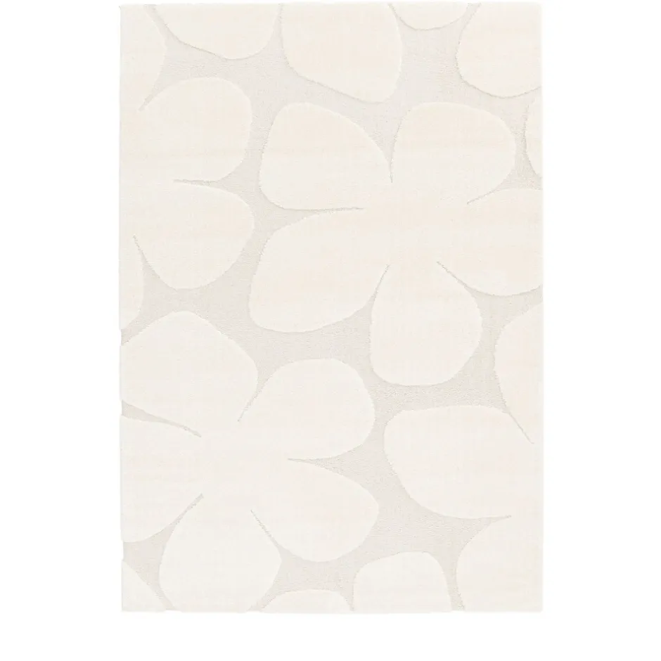 Online Drawer FLOW Tapis contemporain à motif floral en relief