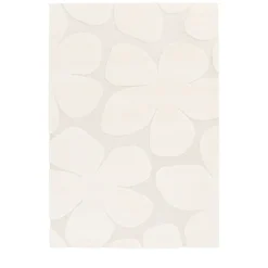 Online Drawer FLOW Tapis contemporain à motif floral en relief