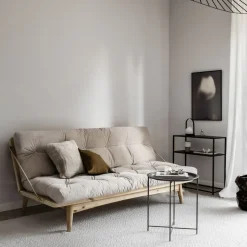 New Karup Design FOLK Canapé convertible en bois naturel et tissu