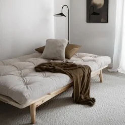 New Karup Design FOLK Canapé convertible en bois naturel et tissu