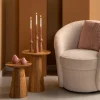 New Leitmotiv FORCE Table d’appoint en bois de manguier ø30cm